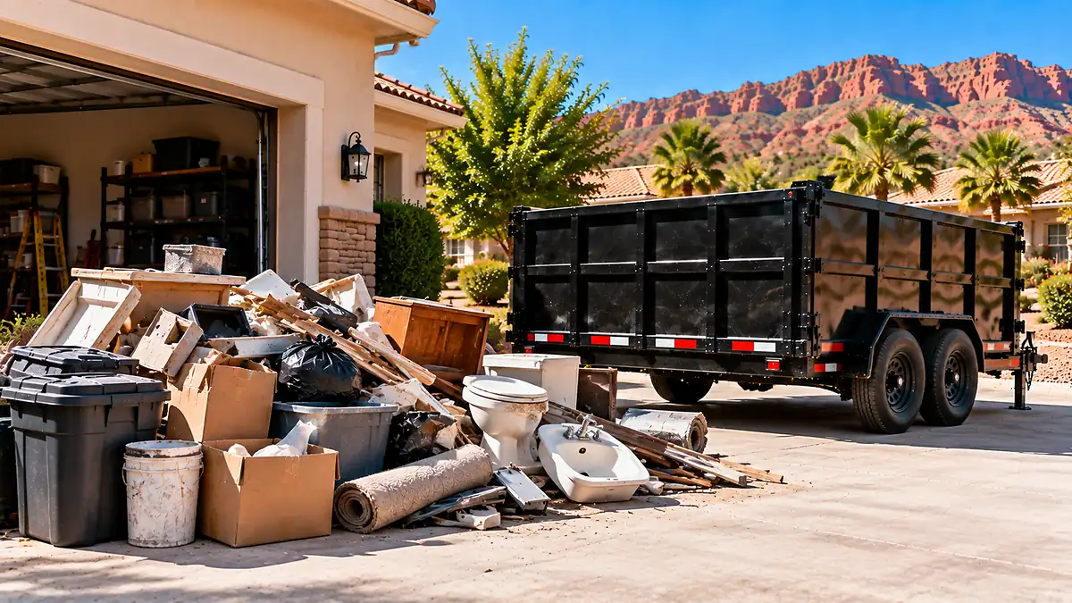 10 Tips to Keep Your Home Clutter-Free Household clutter and unwanted items being cleared from a Southern Utah home to create a cleaner organized space